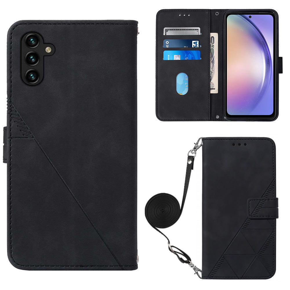 YB Imprinting Series-2 for Samsung Galaxy A54 5G PU Leather Phone Case Stand Wallet Shockproof Cover YB Imprinting Series-2 for Samsung Galaxy A54 5G PU Leather Phone Case Stand Wallet Shockproof Cover